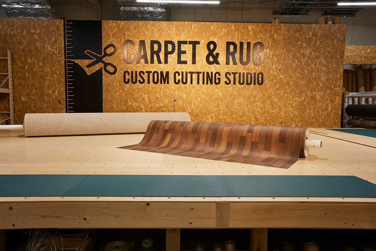 カーペットサイズ加工